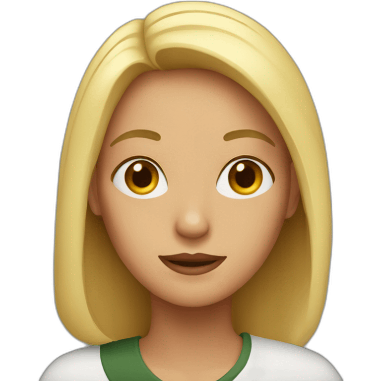 A woman emoji