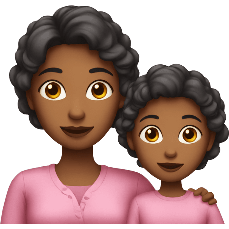 mother and daughter emoji