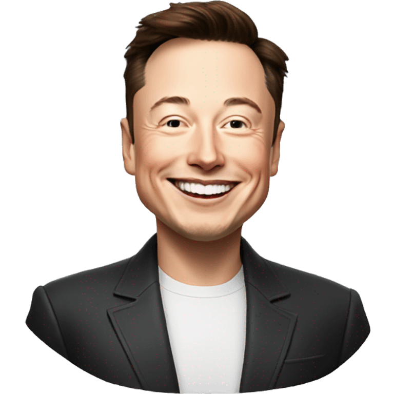 elon musk smile emoji