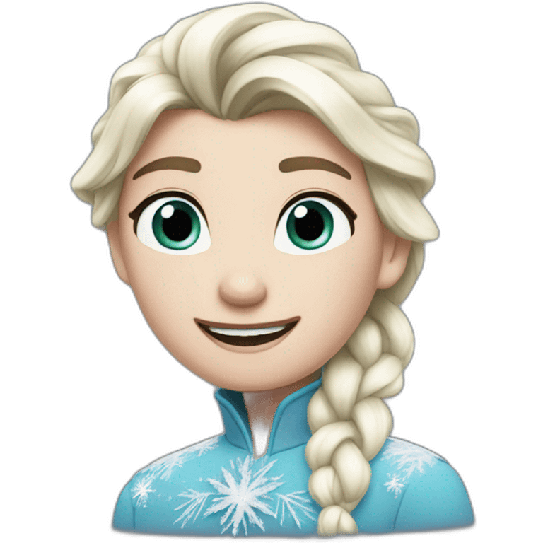  FROZEN NUMBER ONE emoji