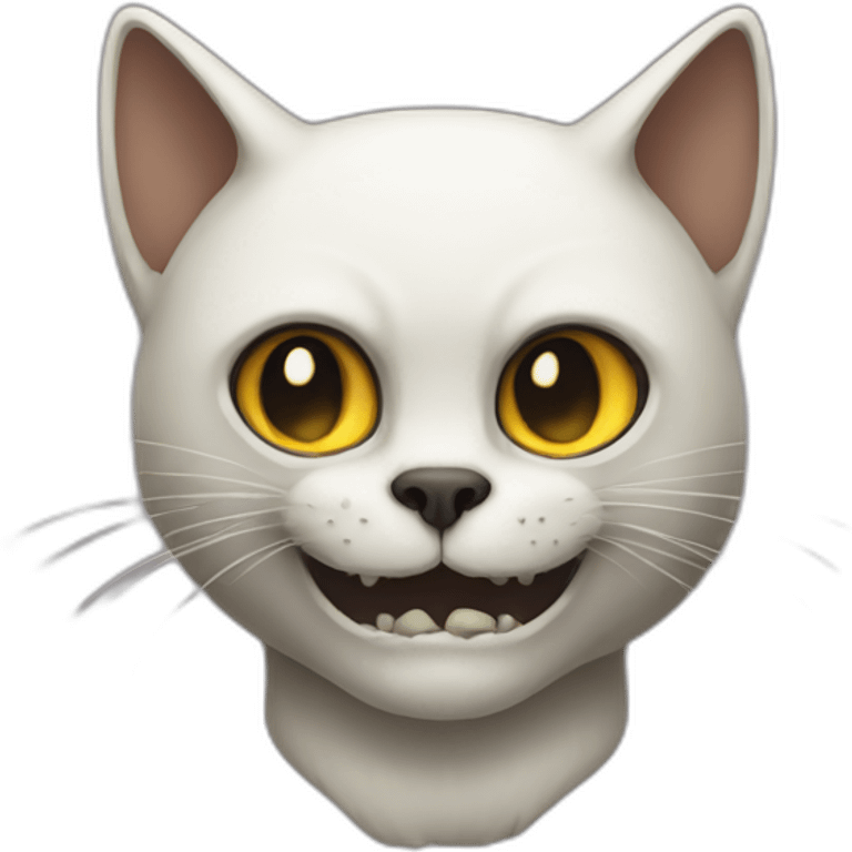 skull cat emoji