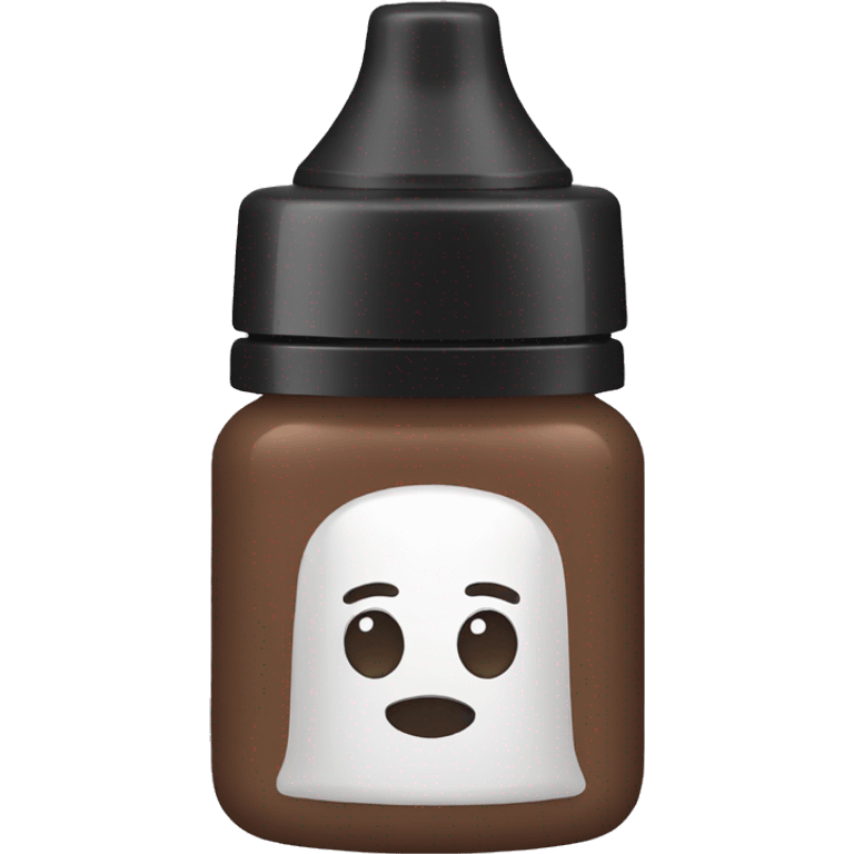 hair mousse in a faceless bottle emoji