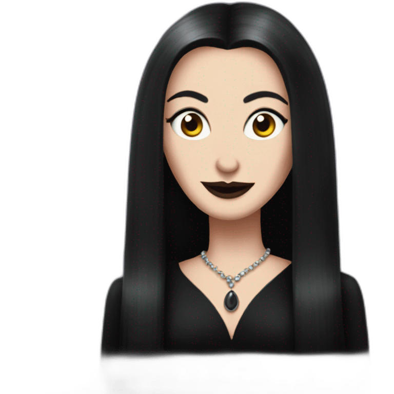 morticia adams emoji