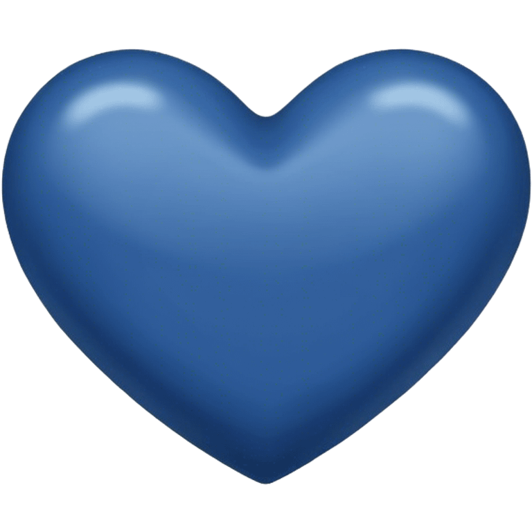 Dark blue heart with Have a Good Day in the middle emoji