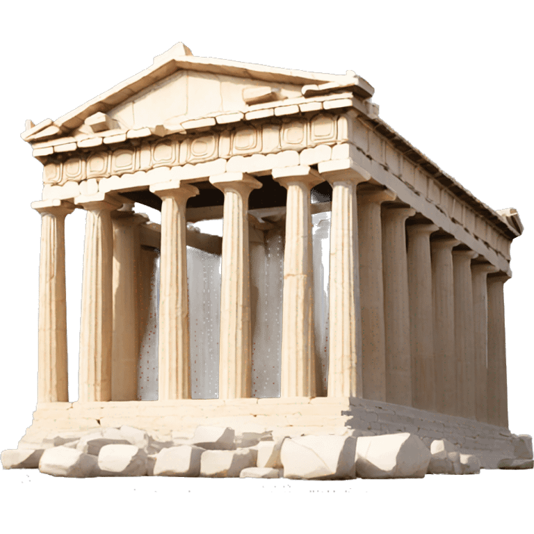 agora greece parthenon emoji