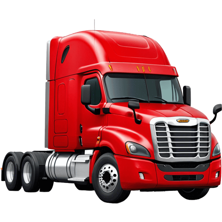 Cattle Truck - Freightliner Cascadia (Model Year: 2021) (Iconic colour: Red) emoji