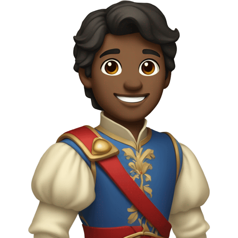 Snow white’s prince Disney emoji