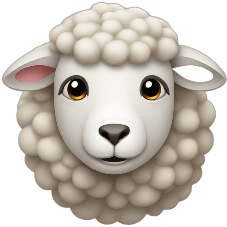 lazy sheep emoji