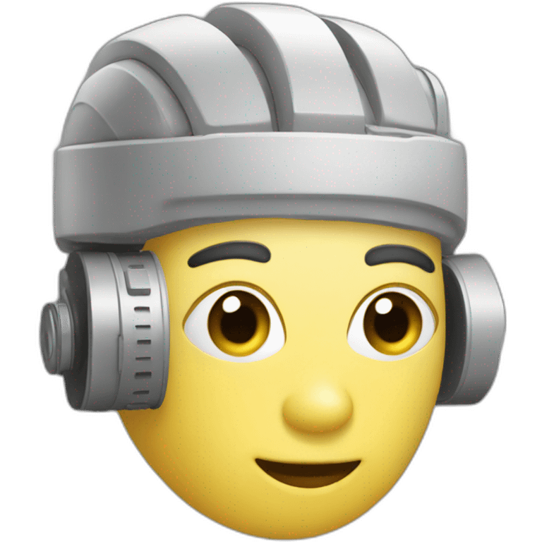 Caméra with à brain emoji