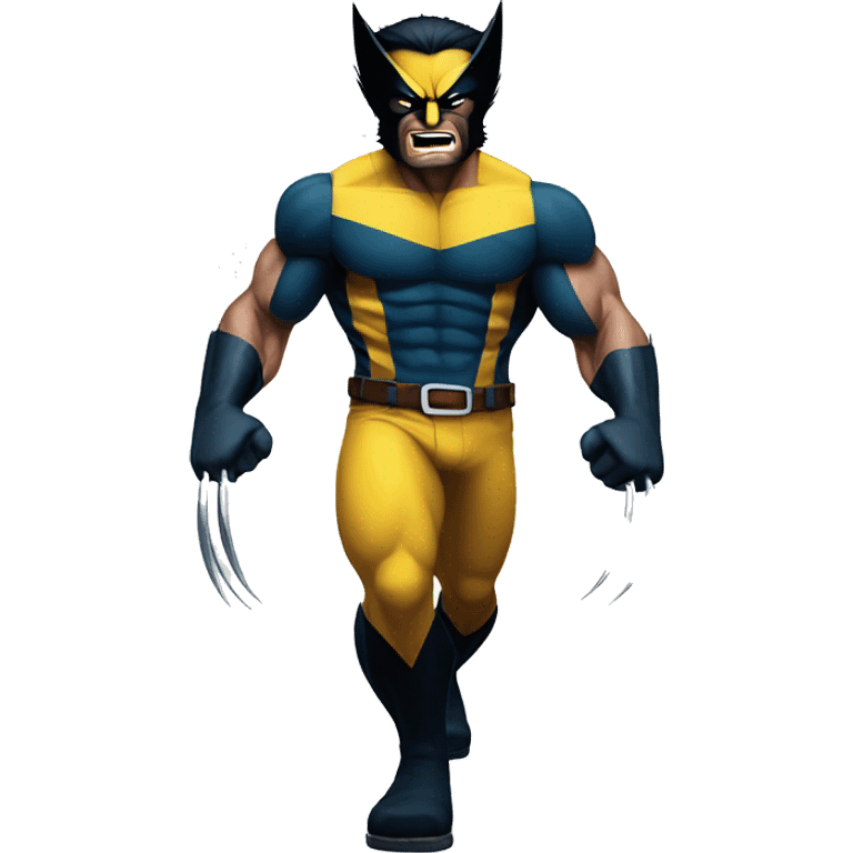 full body wolverine emoji