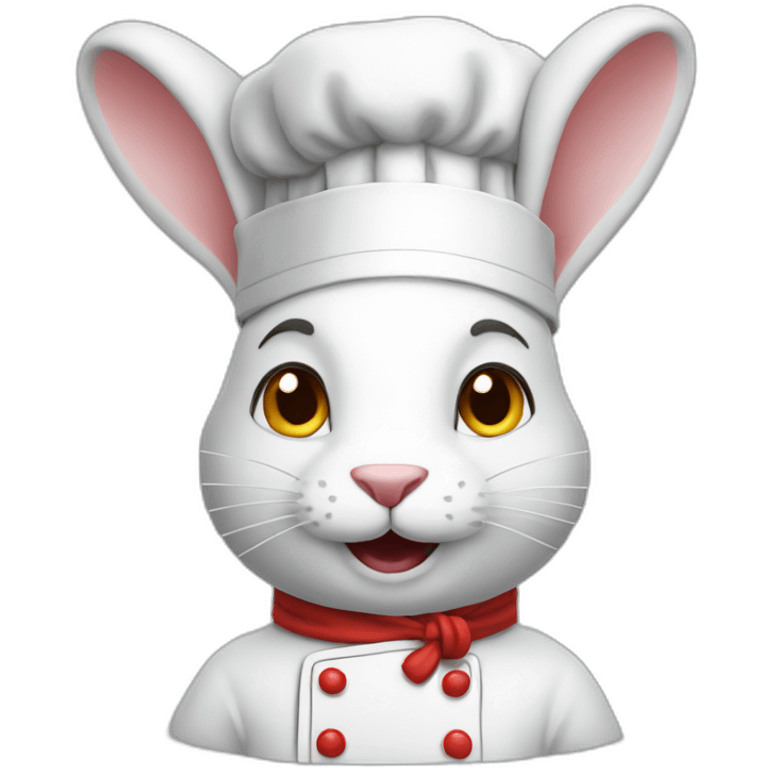 rabbit chef emoji