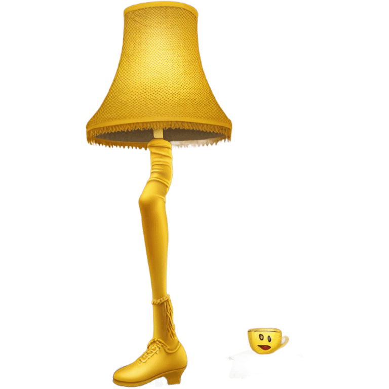 Leg lamp from the movie “A Christmas Story” emoji