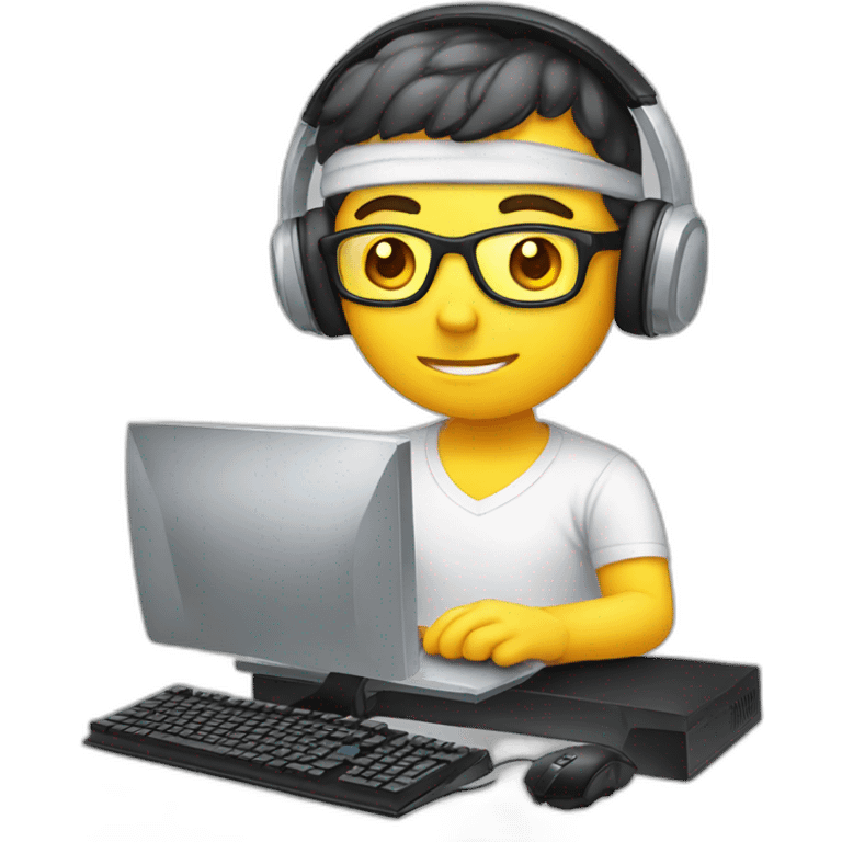 Gamer pc emoji