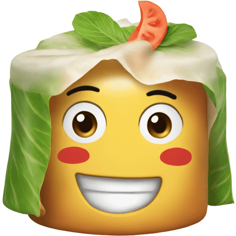 Summer roll emoji