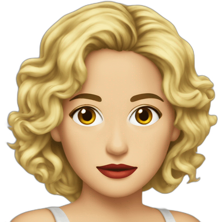 young sharon stone emoji