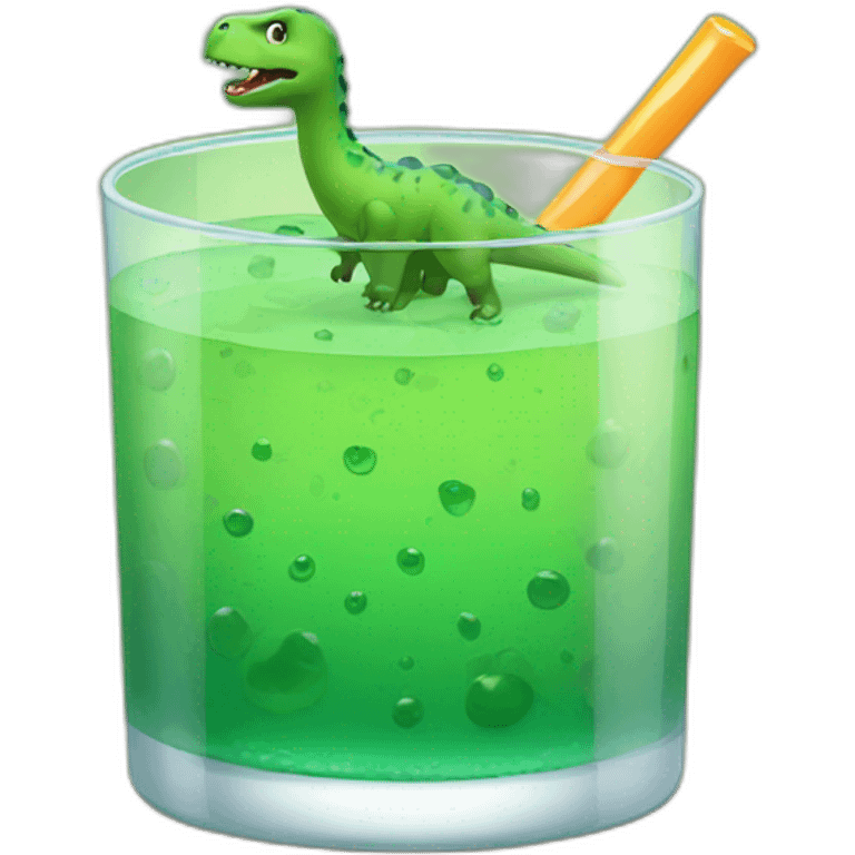 dinosaur juice emoji