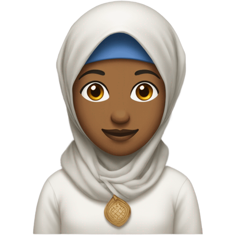 African American Muslim  emoji