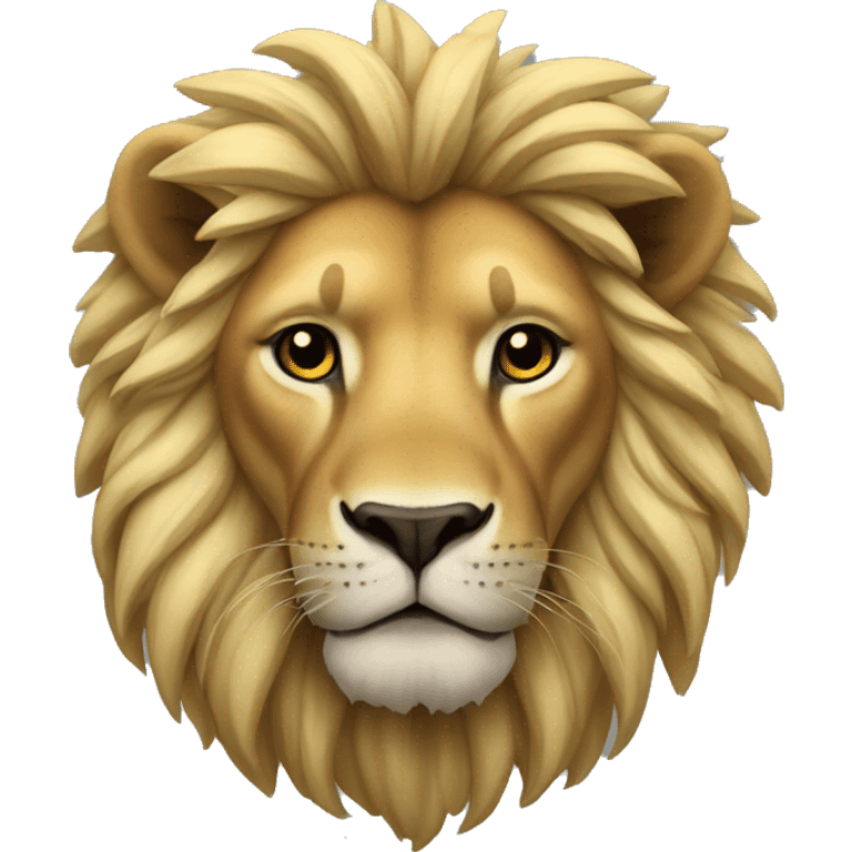 Un león grosero  emoji