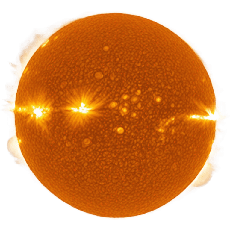 hubble sun closeup emoji