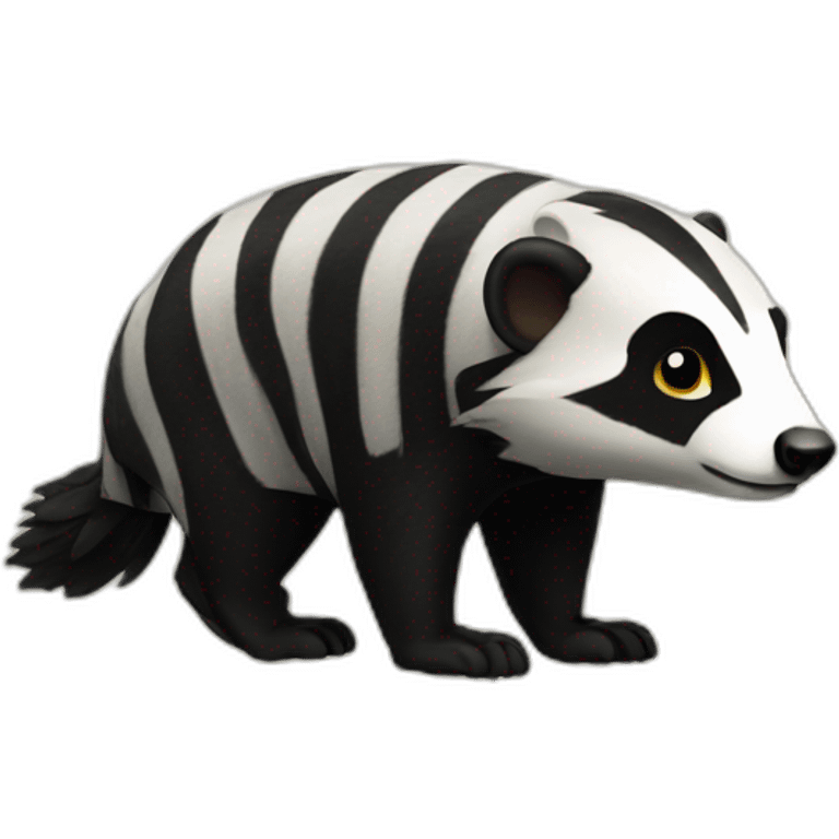 Hufflepuff badger emoji