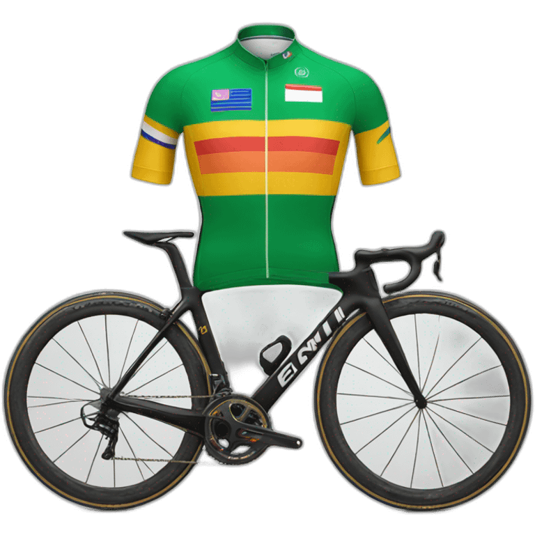 cycling world champion jersey emoji