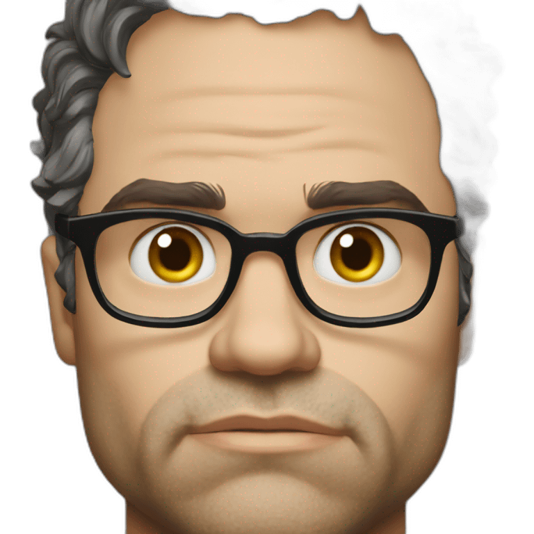 Mark Ruffalo serious emoji