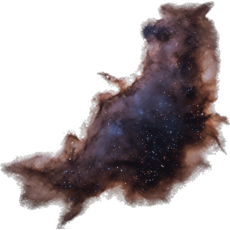 Milky Way with dark horse nebula emoji