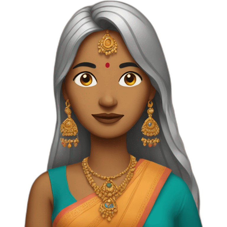 Indian woman emoji