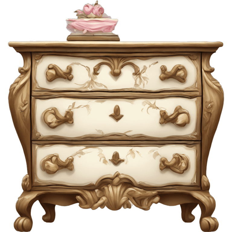 ornate chippendale dresser emoji