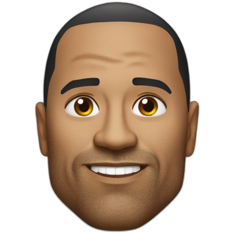 The rock emoji