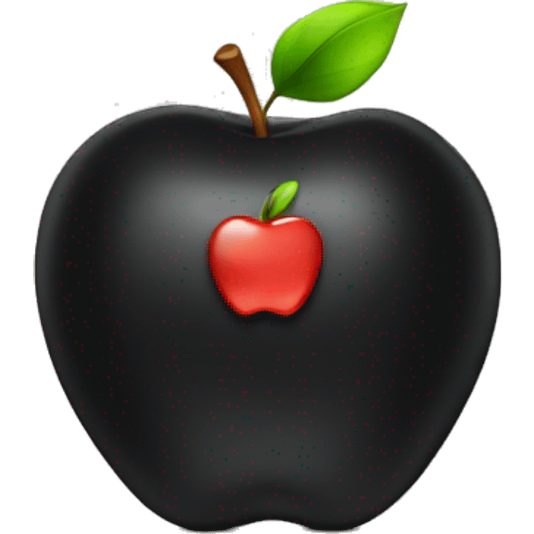 Apple 14 pro black  emoji