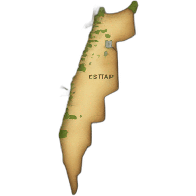 Palestine map emoji