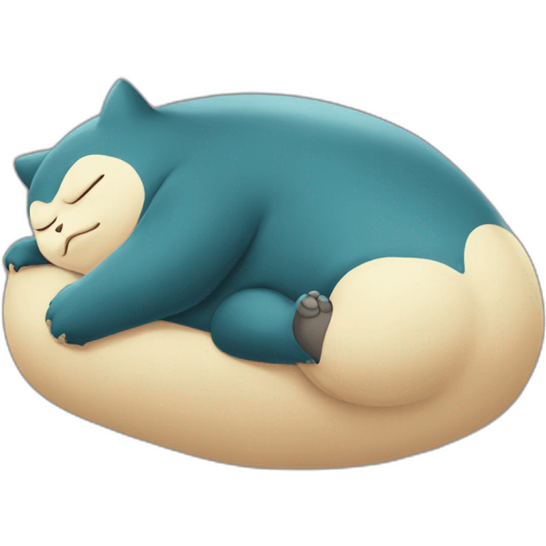 snorlax sleeping emoji