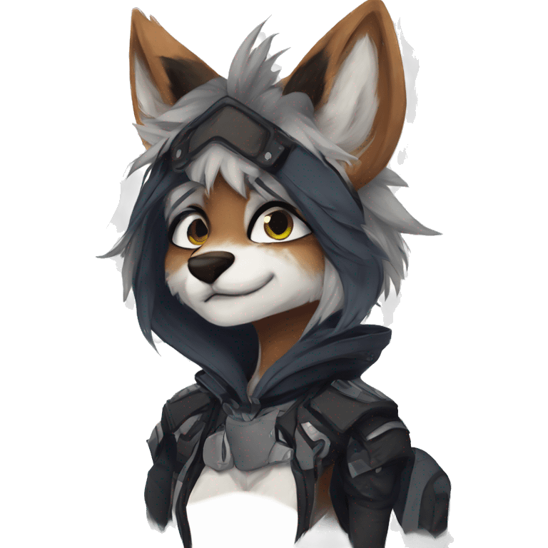 Edgy anthro furry by Falvie, griffsnuff, LiLaiRa, AngieWolf emoji