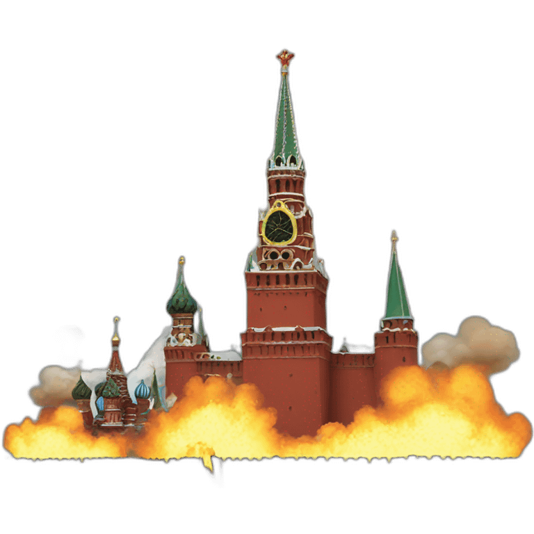 kremlin explosion emoji