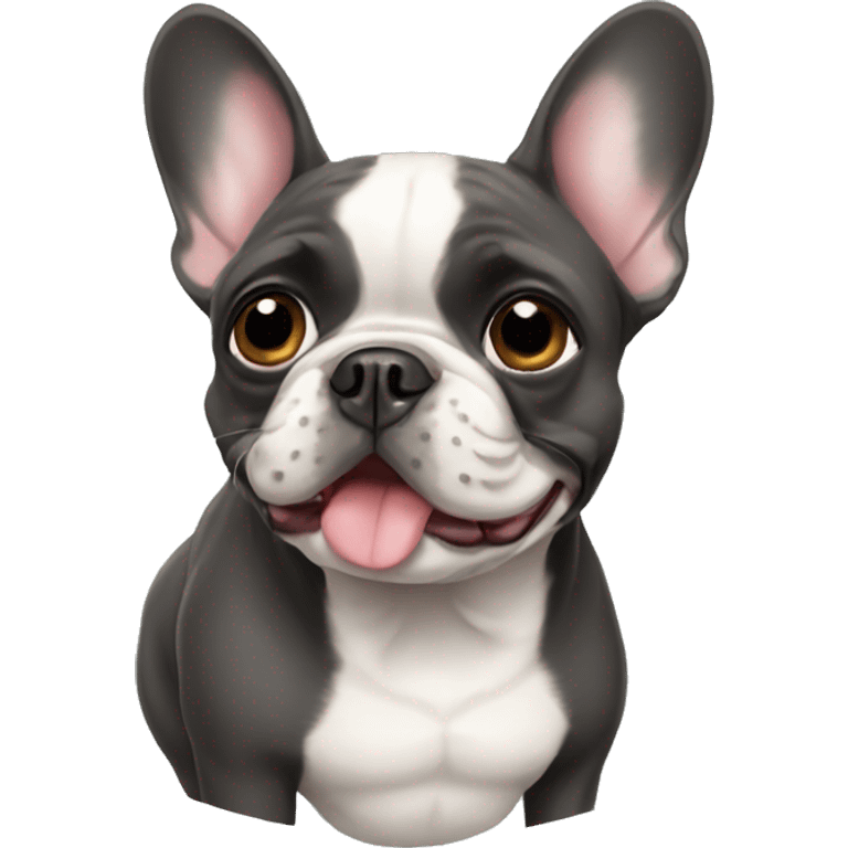 French bulldog  emoji