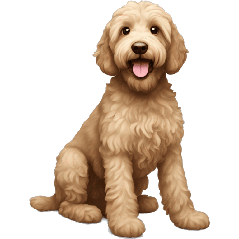 Labradoodle  emoji