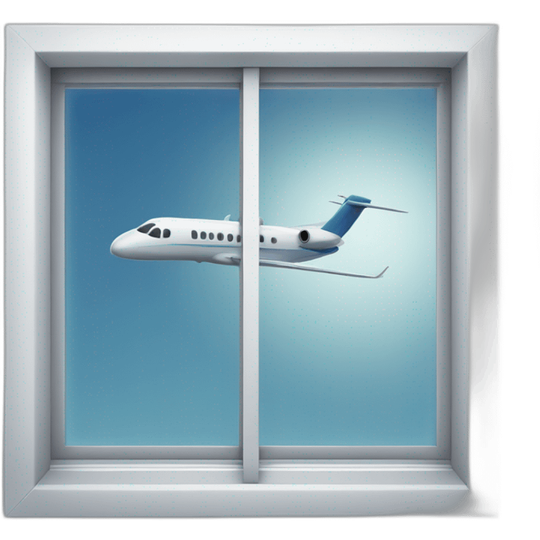 Flugzeug Fenster emoji