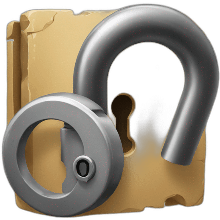 open lock emoji