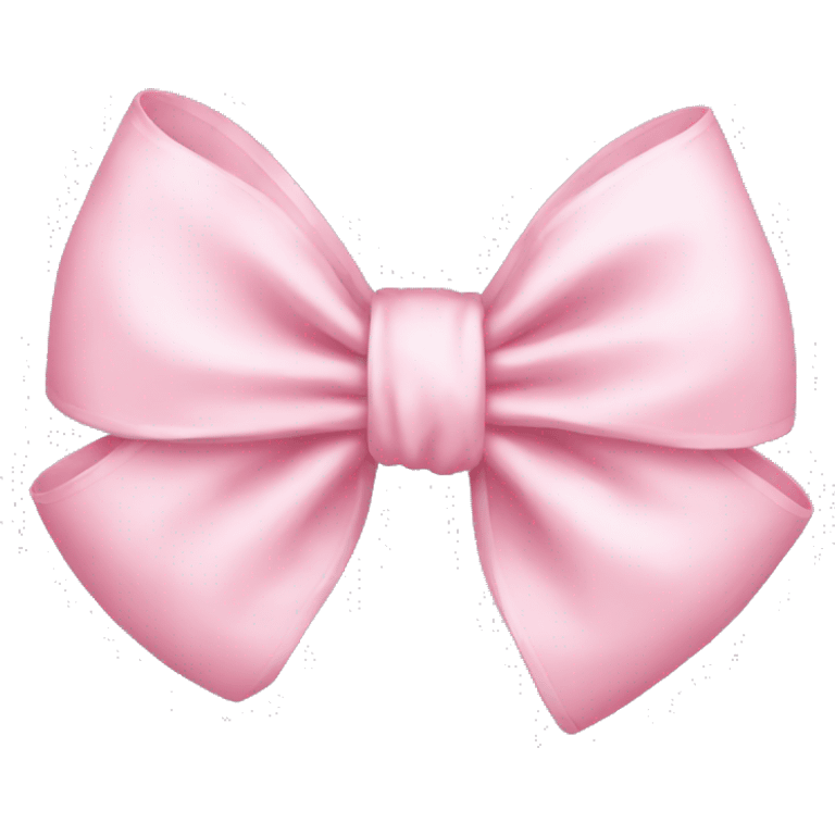 Light pink bow emoji