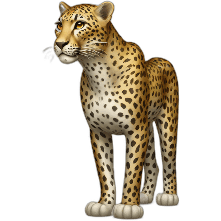 Leopard Full Body emoji