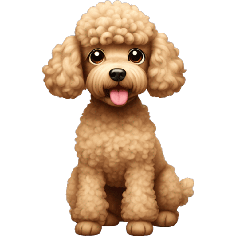 Poodle pooo emoji