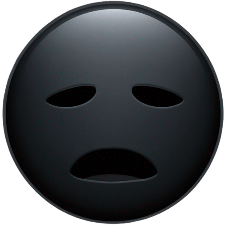 Black moon emoji