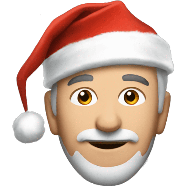 jeff bezos with santa hat emoji