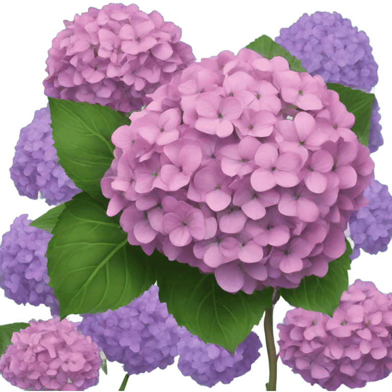 Hydrangeas  emoji