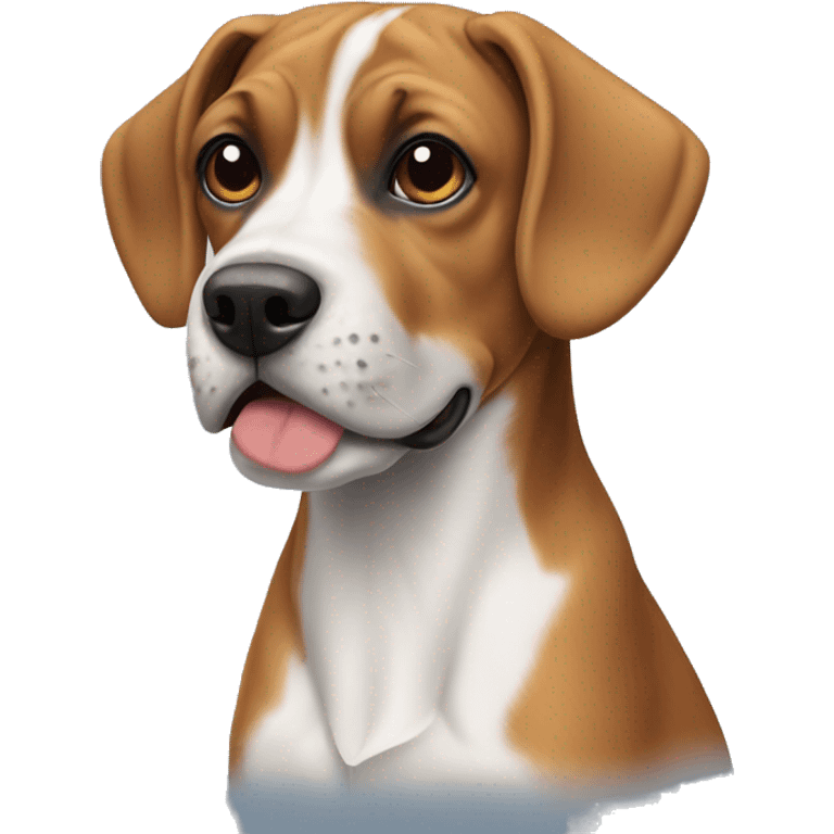 Beagle boxer mix emoji