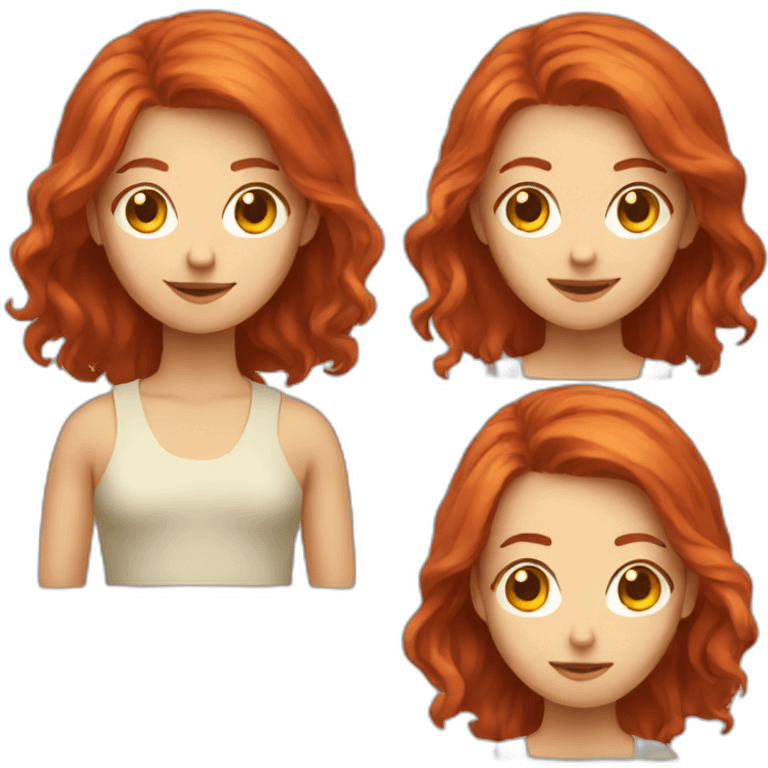 red hair ux researcher emoji