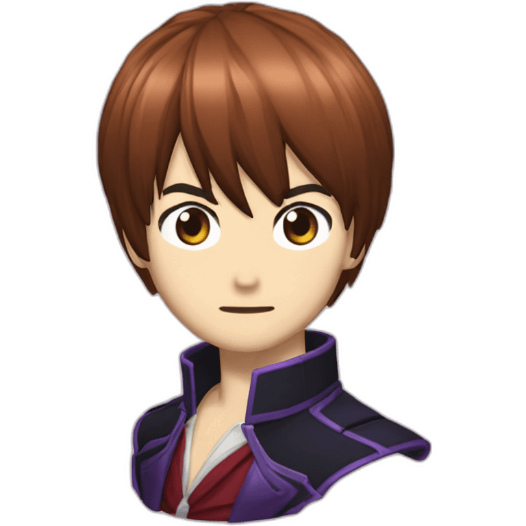 KING OF FIGHTER IORI YAGAMI emoji