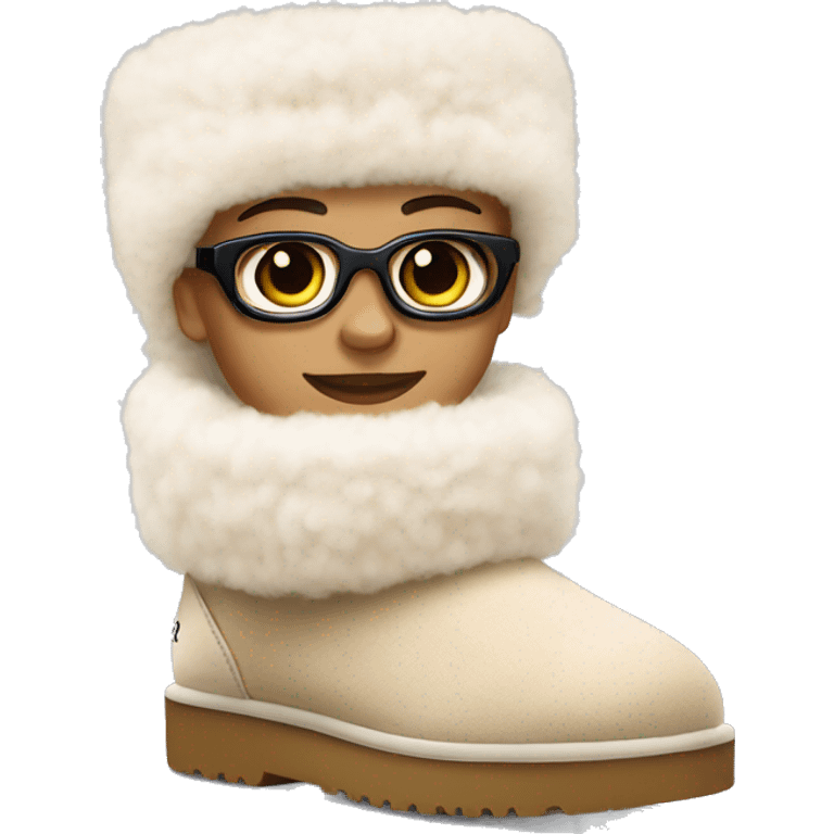 Chanel Ugg emoji