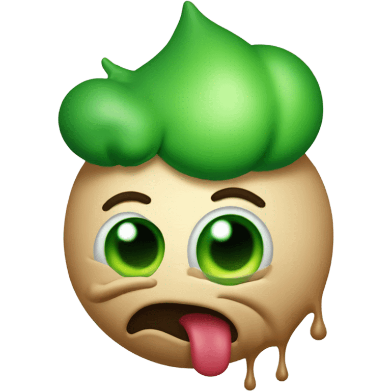 Devious farting poop emoji emoji